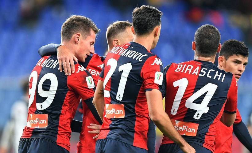 热那亚在意甲升级，引来球迷关注，全场震撼