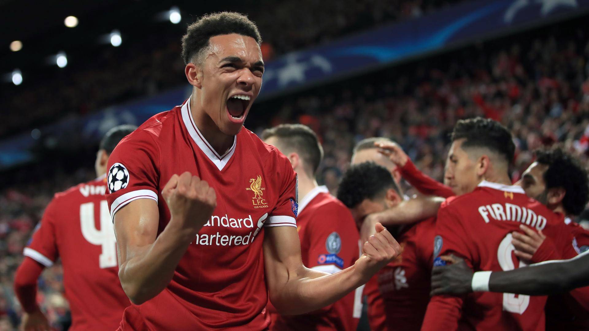 关于利物浦胜利击败罗马，全力冲刺半决赛，掌声雷动的信息