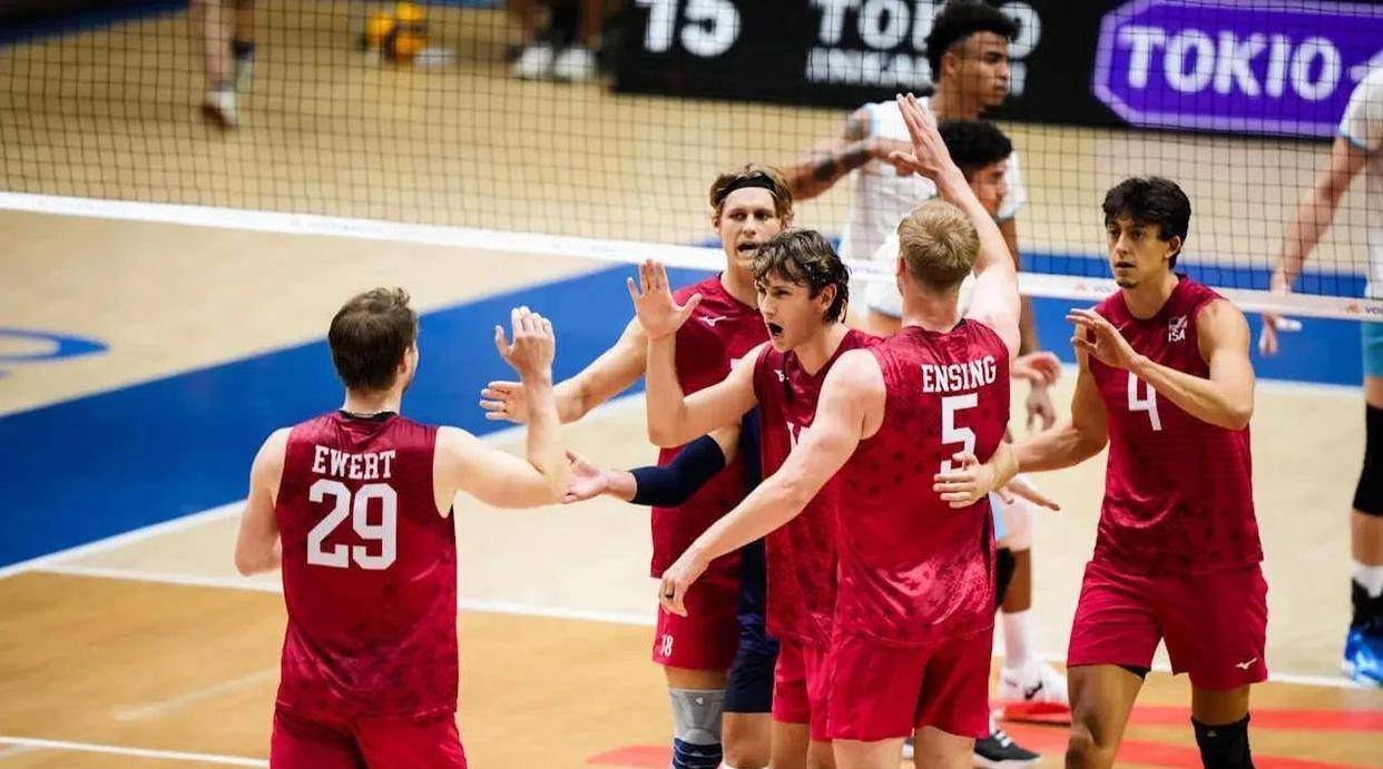 阿根廷男子排球队收获关键胜利，晋级决赛，全场震撼的简单介绍