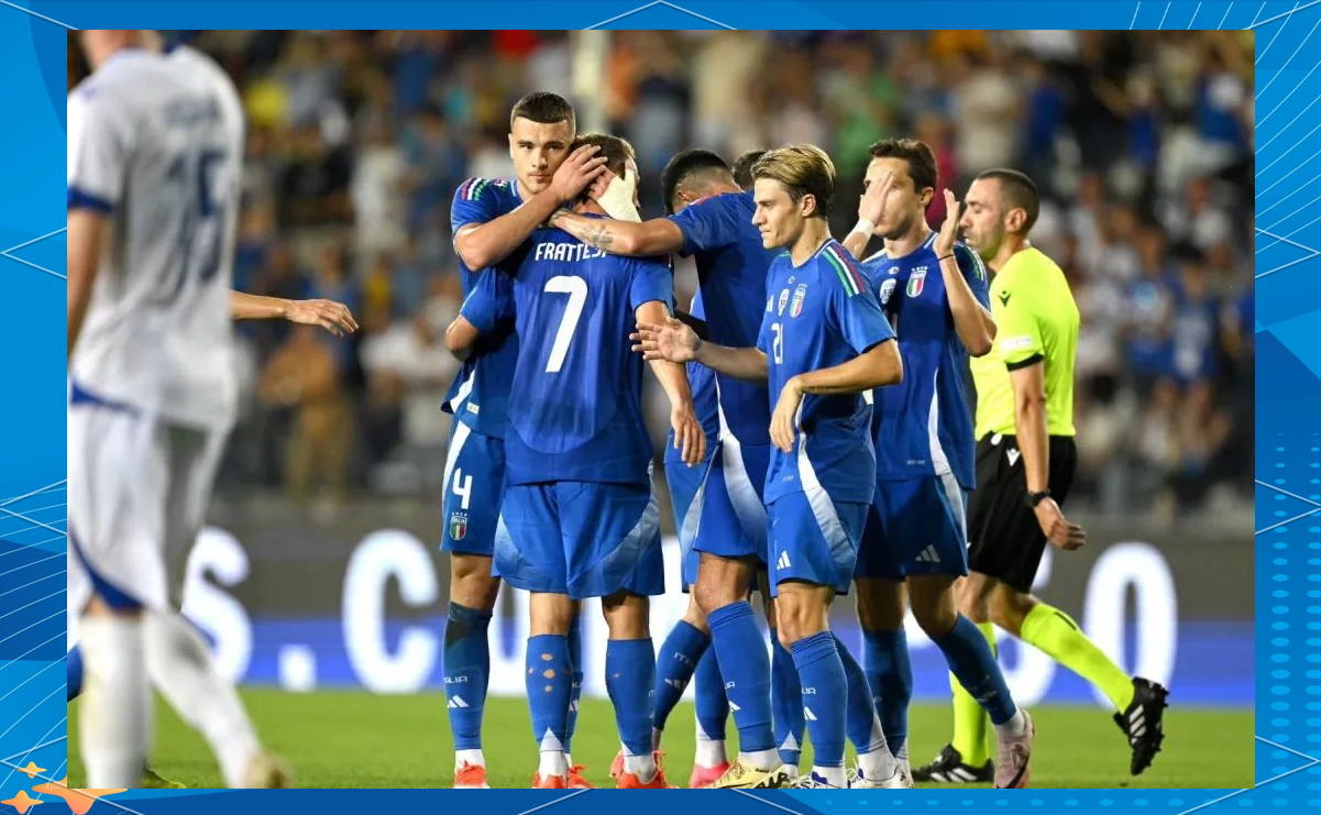 意大利队巧夺欧洲杯力压群雄，稳步上升
