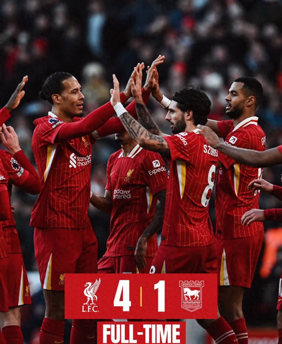 利物浦继续高歌，主场战胜对手，坚守榜首之位，引发热议